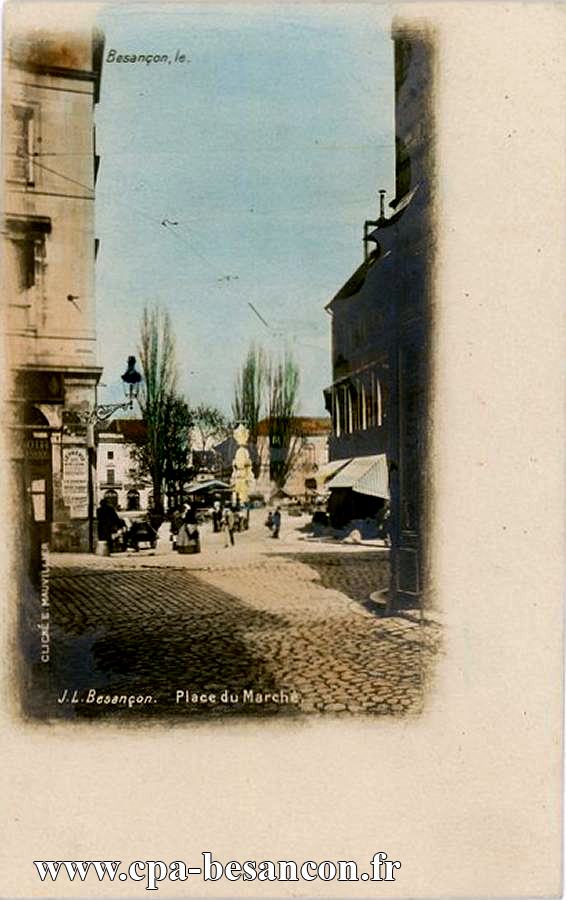 Besançon. Place du Marché